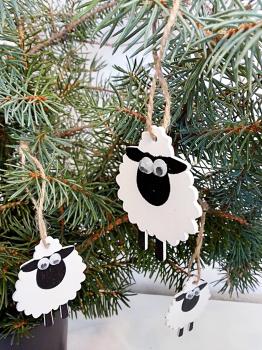 Baumschmuck Set Schäfchen